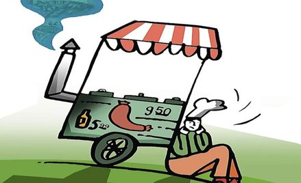 Podatek od namiotu z kiełbaskami i piwem