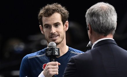Turniej ATP w Paryżu: Andy Murray liderem światowego rankingu