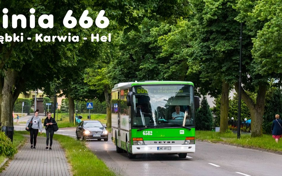 Linia 666 - Dębki-Karwia-Hel