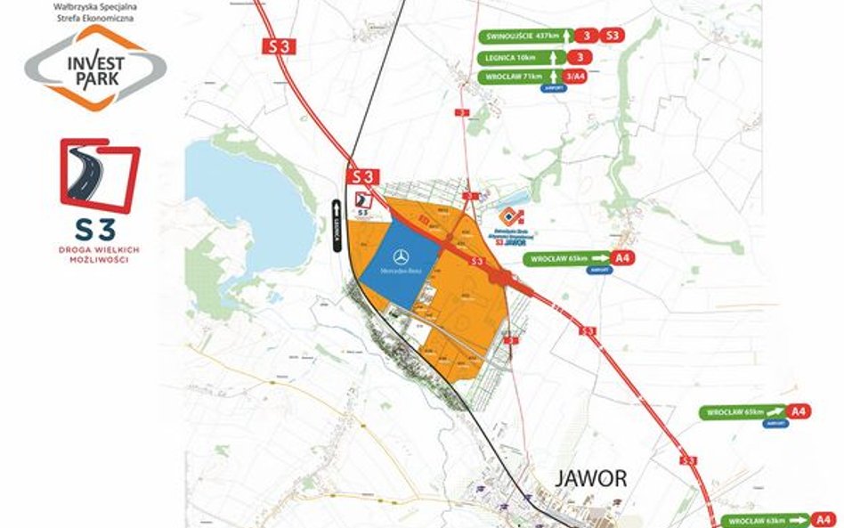 Dolnośląskiej Strefy Aktywności Gospodarczej – S3 Jawor.