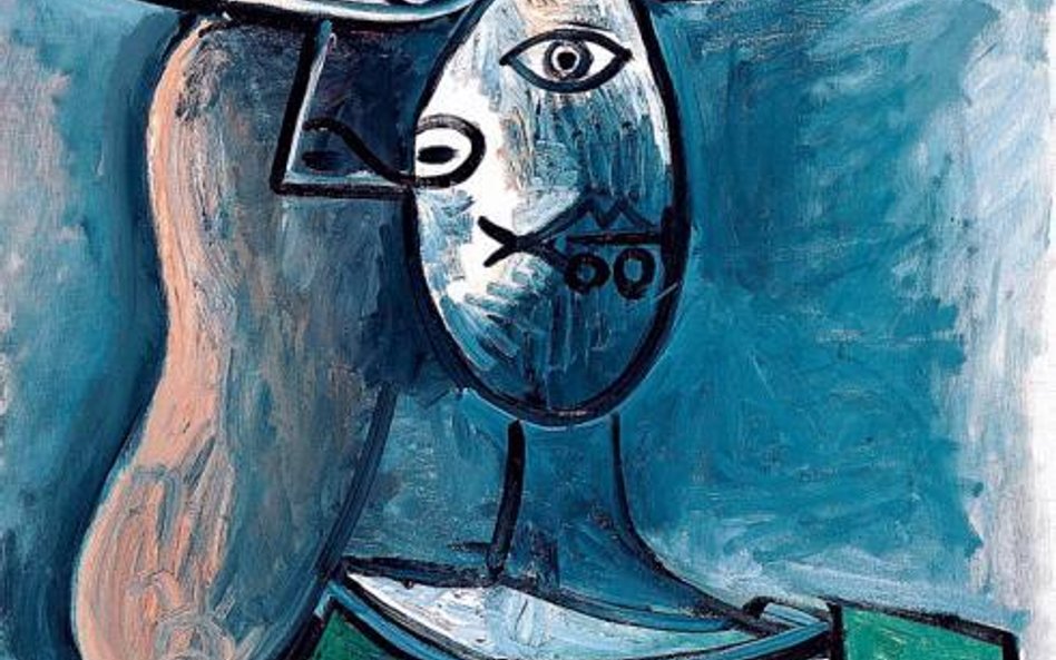 Pablo Picasso "Kobieta w zielonym kapeluszu", 1947 r. Albertina Museum