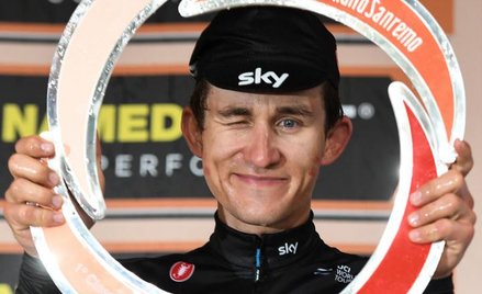 Michał Kwiatkowski po zwycięstwie w wyścigu Mediolan – San Remo.