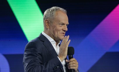 Premier Donald Tusk podczas spotkania w ramach Campusu Polska Przyszłości 2026 w Olsztynie