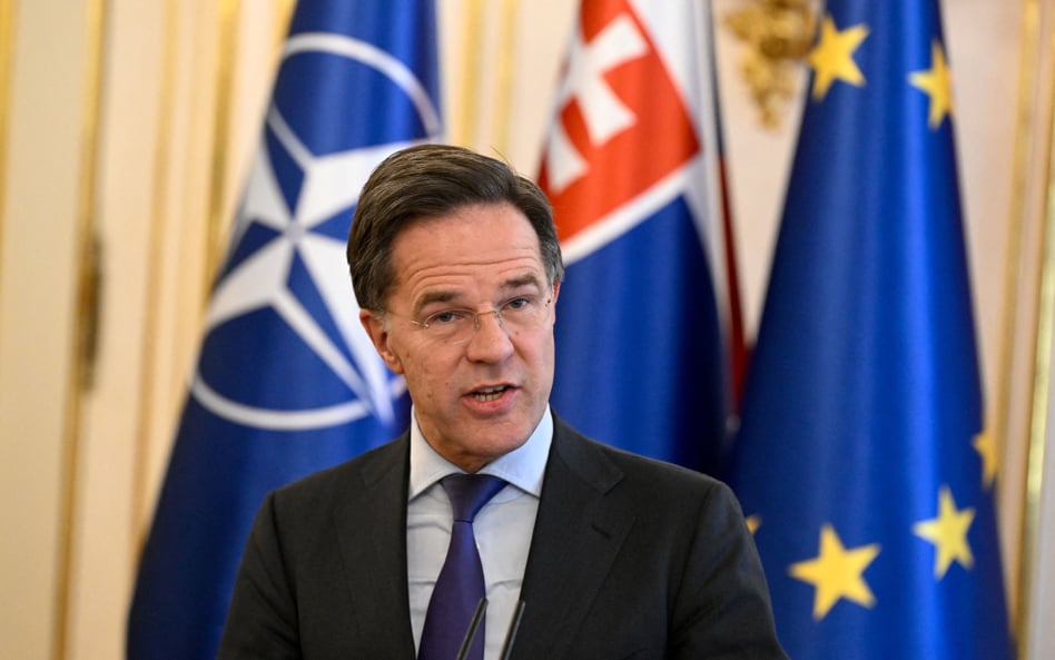 Szaf NATO Mark Rutte