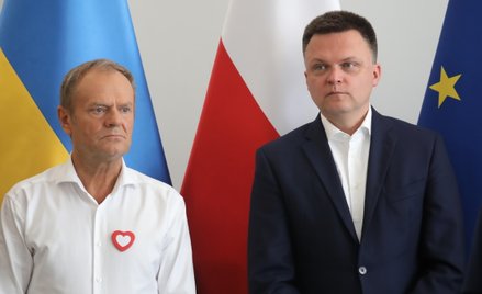 Ostatni oficjalny przytyk Szymona Hołowni do Donalda Tuska wydarzył się w sierpniu, kiedy okazało si