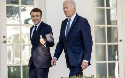 Biden i Macron: Putin odpowie za wojnę z resztą świata