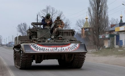 Ukraińscy żołnierze w obwodzie charkowskim