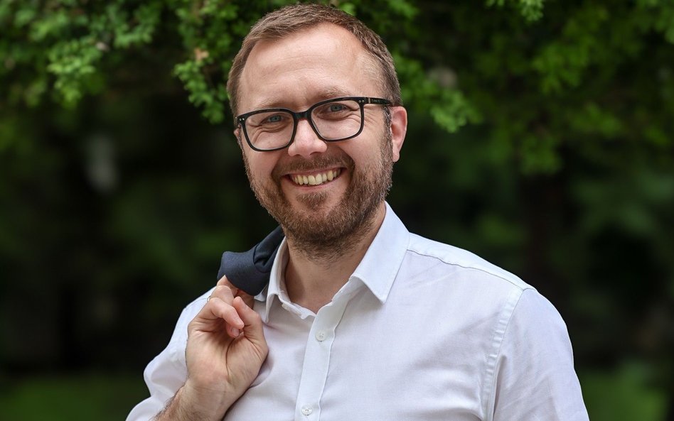 Jacek Wiśnicki jest jedną z trzech osób z Warszawy w mazowieckim zarządzie Polski 2050