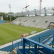 Budowa trybuny na stadionie Wisły w 2005 r.