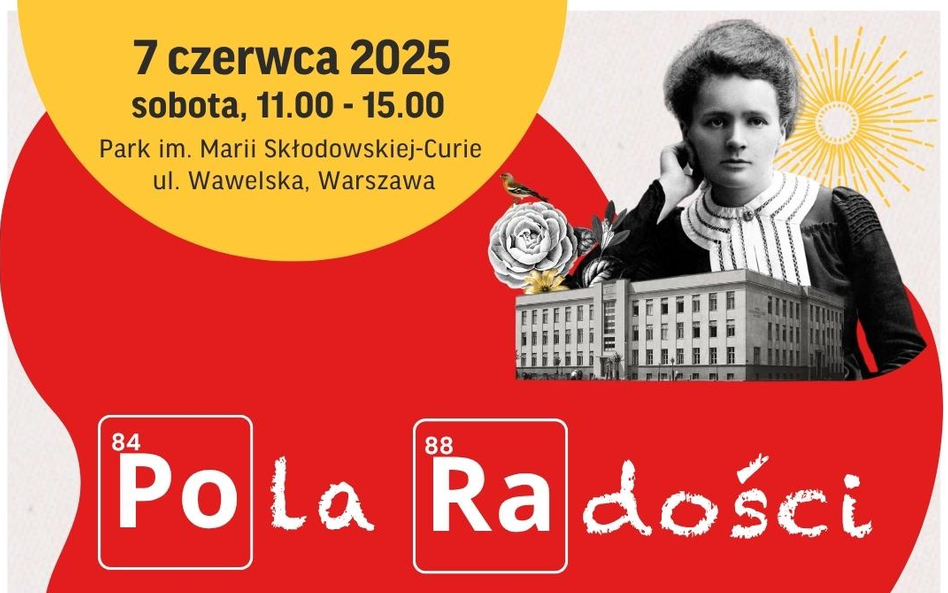Piknik rodzinny POla RADości. Na wydarzenie zaprasza Narodowy Instytut Onkologii i Urząd Dzielnicy O