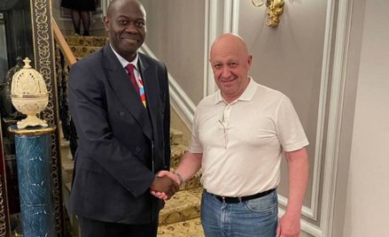 Prigożyn utrzymywał doskonałe kontakty z afrykańskimi przywódcami