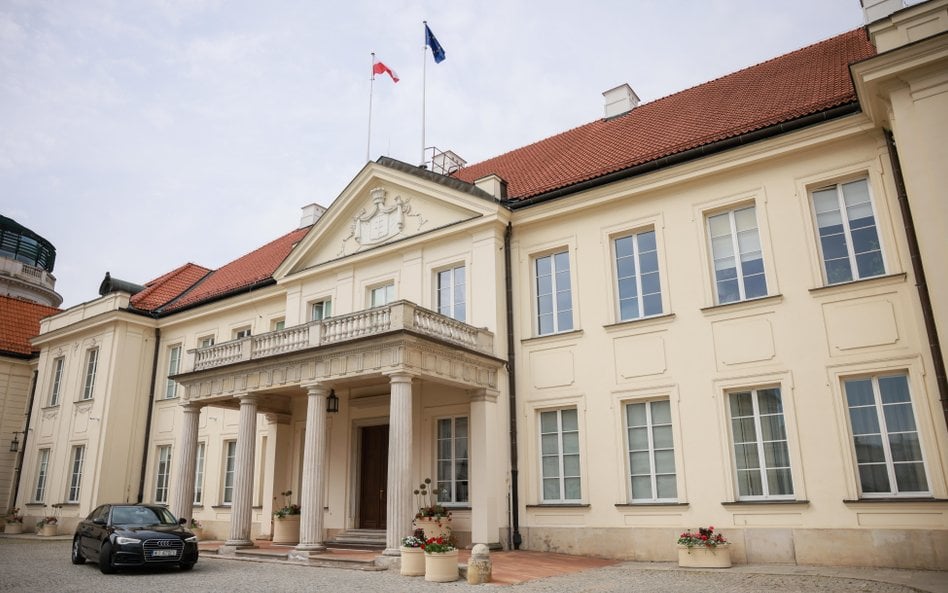 Pałac Potockich - siedziba Ministerstwa Kultury i Dziedzictwa Narodowego w Warszawie.