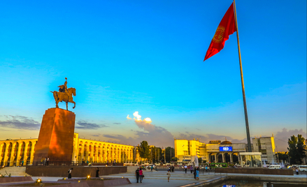 Siedziba parlamentu Kirgistanu