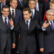 Nicolas Sarkozy wśród europejskich przywódców, 11 grudnia br.