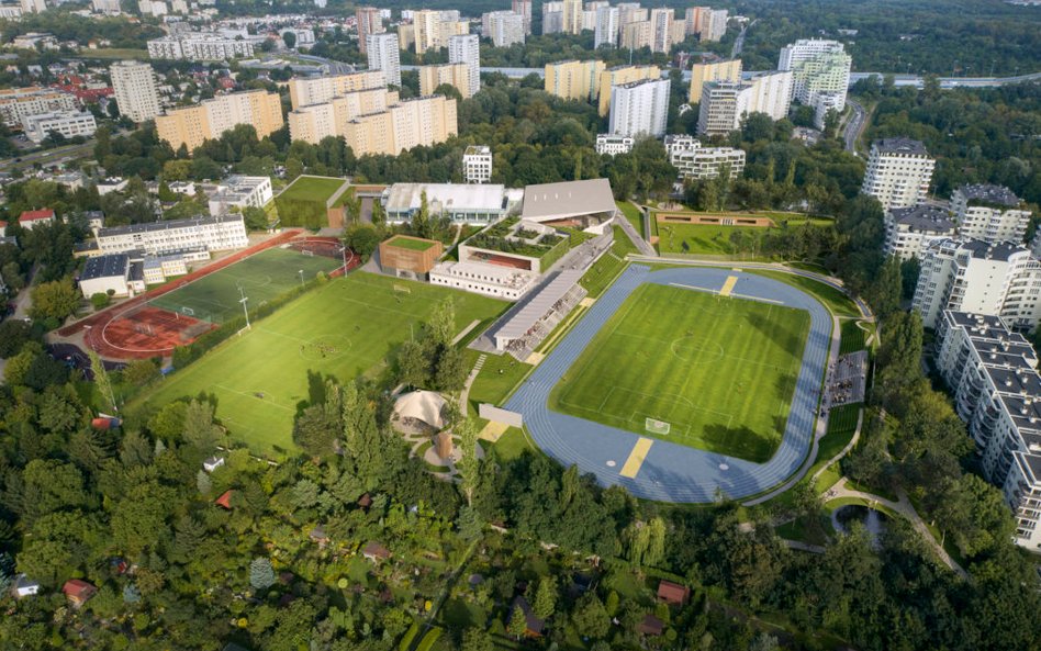 Wizualizacja modernizacji stadionu RKS Marymont