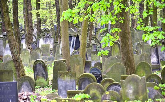 Cmentarz Żydowski w Warszawie. Fot. Adrian Grycuk/ Wikimedia Commons