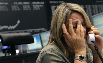 Strach o strefę euro zdołował rynki