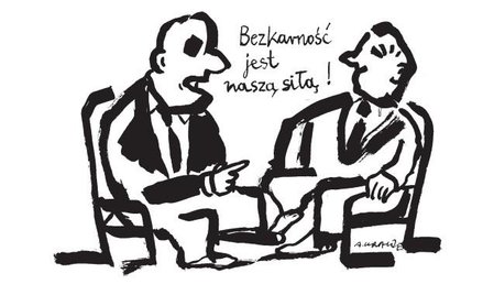 Komentarz rysunkowy. Bezkarność