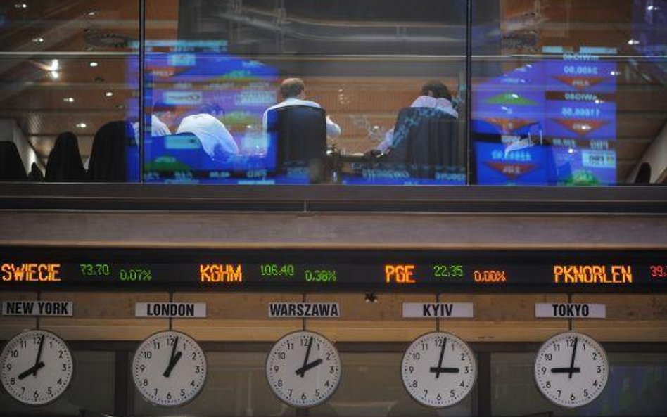 GPW: spokojniej po poniedziałkowym wstrząsie