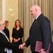 Była prezes TK Julia Przyłębska podczas uroczystości powołania Bogdana Święczkowskiego na stanowisko