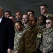 Prezydent USA Donald Trump z wizytą w bazie Bagram, listopad 2019 r.