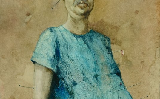 Jerzy Duda-Gracz "Autoportret", 1989