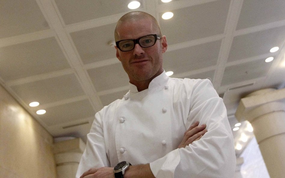 Heston Blumenthal prowadzi trzy restauracje w Wielkiej Brytanii, łącznie mają one 6 gwiazdek Micheli