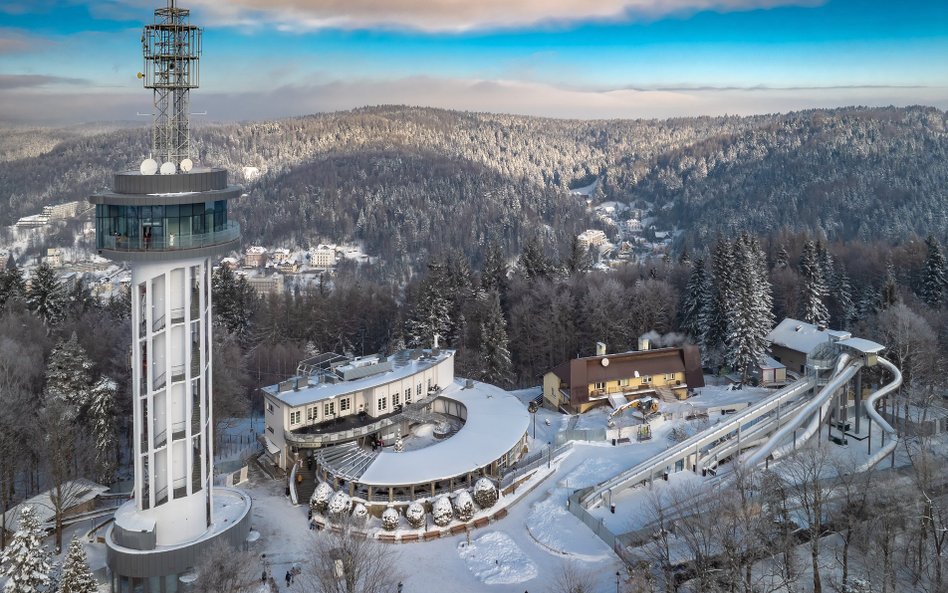 Pierwsi turyści wejdą na wieżę widokową na Górze Parkowej 17 stycznia 2025 roku