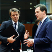 Francois Baroin i George Osborne. fot. bloomberg