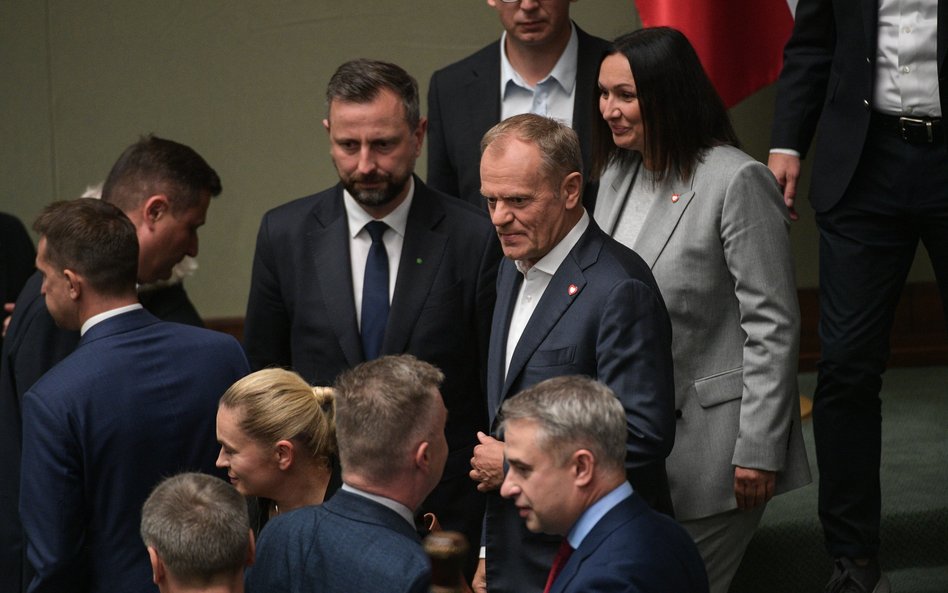 Donald Tusk w Sejmie