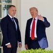 Karol Nawrocki był gościem na imprezie urodzinowej Donalda Trumpa