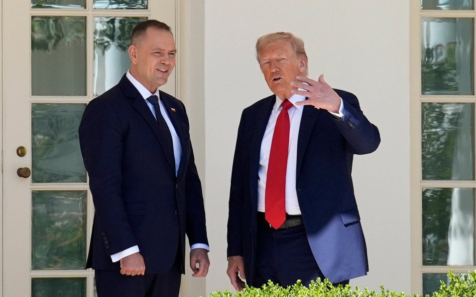 Karol Nawrocki był gościem na imprezie urodzinowej Donalda Trumpa