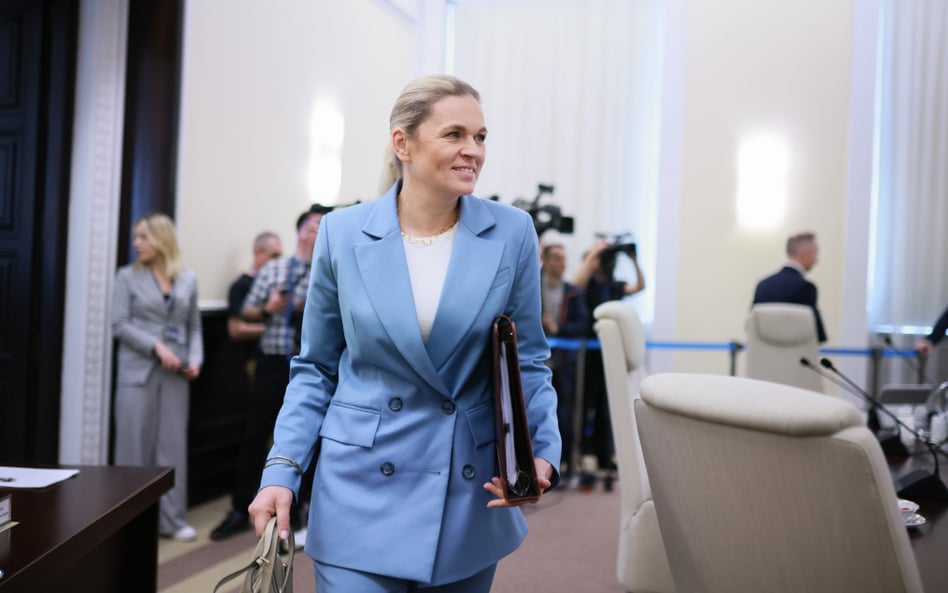 Minister edukacji Barbara Nowacka