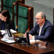 Telewizja nagrywa program podczas obrad Sejmu, Czarzasty protestuje