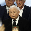Jarosław Kaczyński po ogłoszeniu wyników exit poll