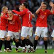 Piłkarze Manchesteru United podczas spotkania z Tottenhamem Hotspur Londyn