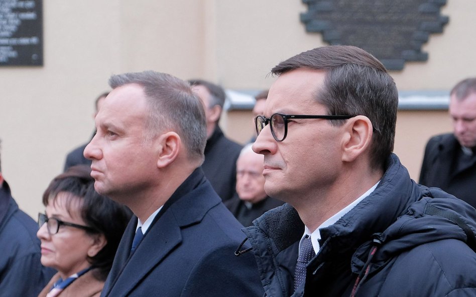 Andrzej Duda i Mateusz Morawiecki