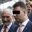 Były szef MON Antoni Macierewicz z byłym rzecznikiem resortu