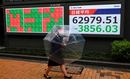 Czerwono na giełdzie w Tokio. Największe spadki u gigantów technologicznych
