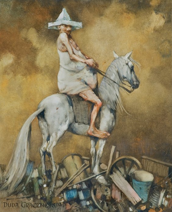 Duda-Gracz jest jednym z najbardziej rozpoznawalnych polskich artystów