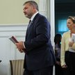 Minister sprawiedliwości, prokurator generalny Waldemar Żurek i mecenas Sylwia Gregorczyk-Abram