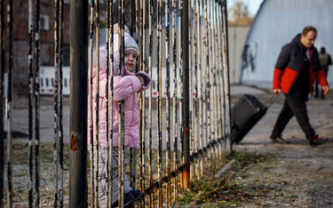 Obóz dla ukraińskich uchodźców wojennych w Zaporożu