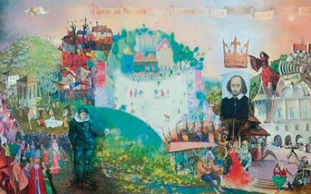 Obraz „Gdzie tak naprawdę tworzył Szekspir, czyli nieznane kartki z dziejów Kazimierza”.