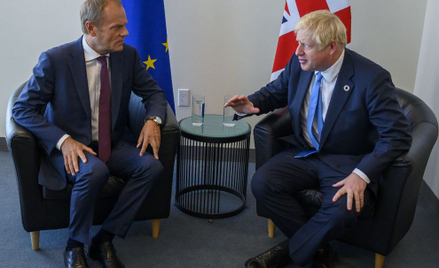 Tusk po spotkaniu z Johnsonem: Bez przełomu