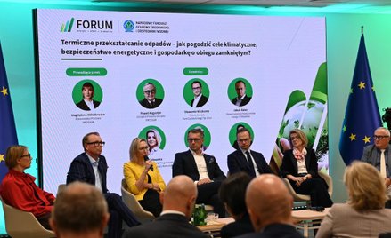 Uczestnicy dyskusji przeprowadzonej podczas Forum Energia-Efekt-Środowisko