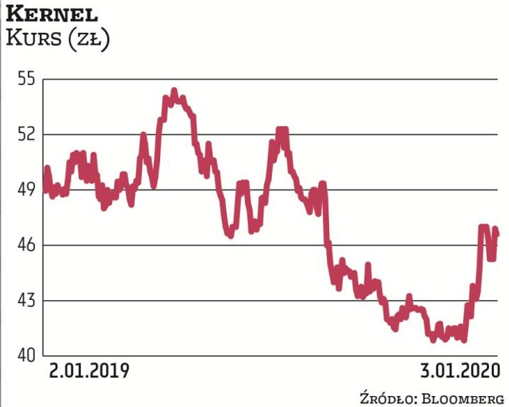 Notowania największego producenta oleju słonecznikowego na Ukrainie również ciągną WIG-CEE w dół. Sp