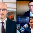 Gośćmi Adama Roguskiego byli prezes Cavatiny Rafał Malarz i wiceprezes Daniel Draga.