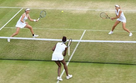 Wimbledon: Francja wygrywa w deblu