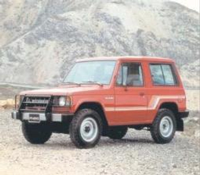 Mitsubishi Pajero debiutowało w 1982 roku i odniosło ogromny sukces.