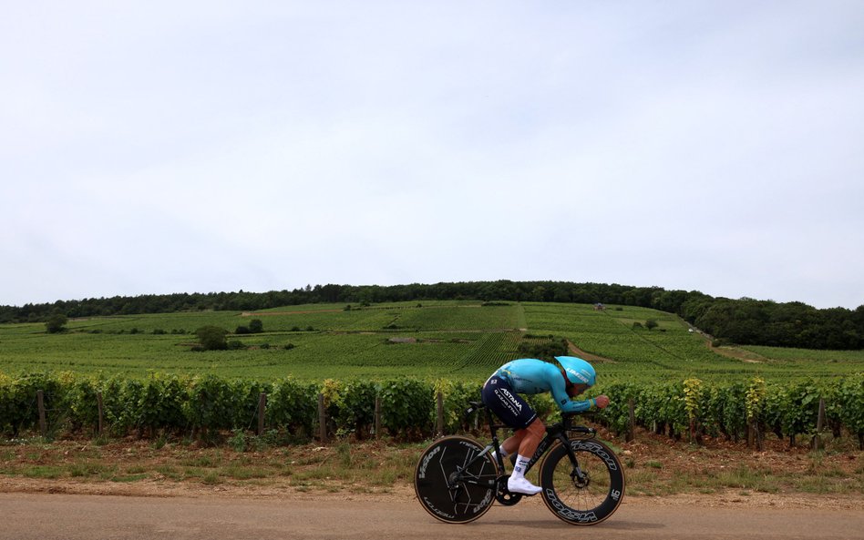 Mark Cavendish na trasie Tour de France